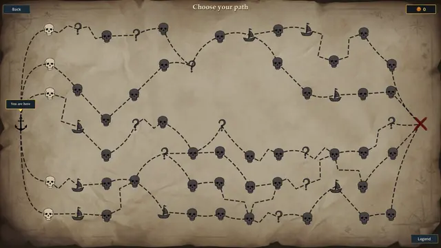 The sea map